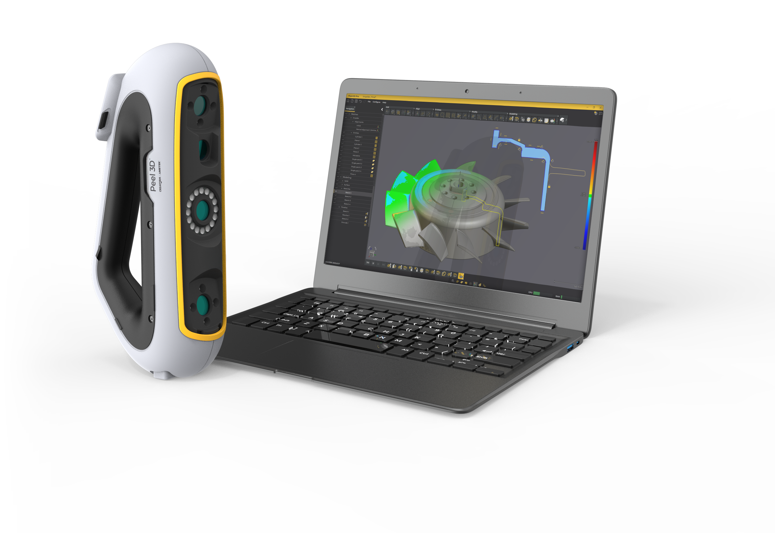 Peel.CAD Pro software workflow image